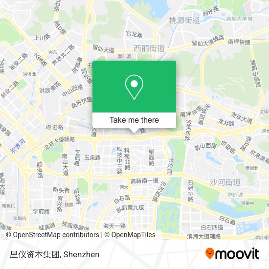星仪资本集团 map