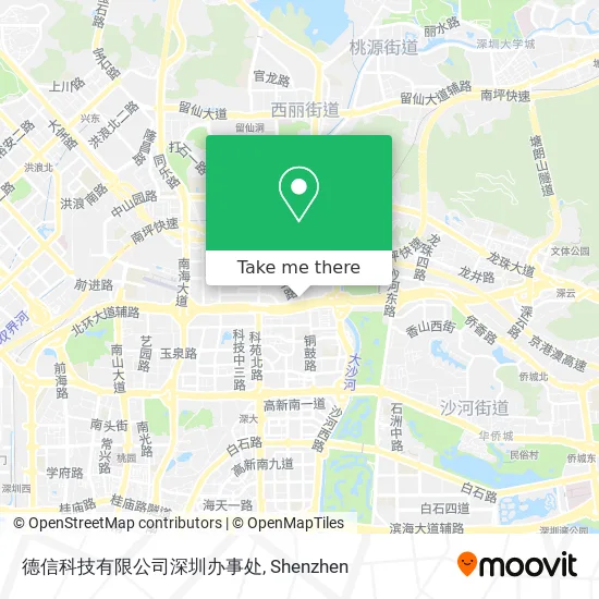 德信科技有限公司深圳办事处 map