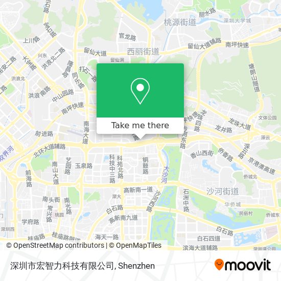 深圳市宏智力科技有限公司 map
