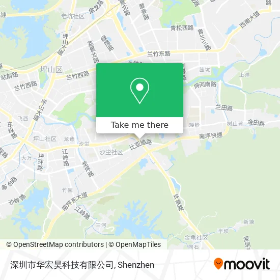 深圳市华宏昊科技有限公司 map