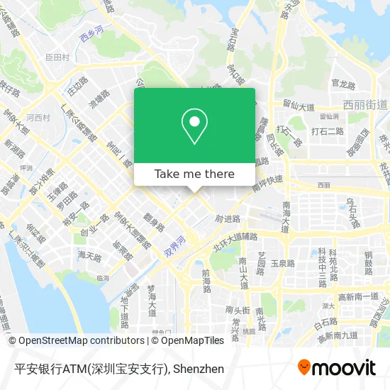 平安银行ATM(深圳宝安支行) map