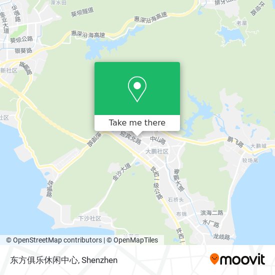 东方俱乐休闲中心 map
