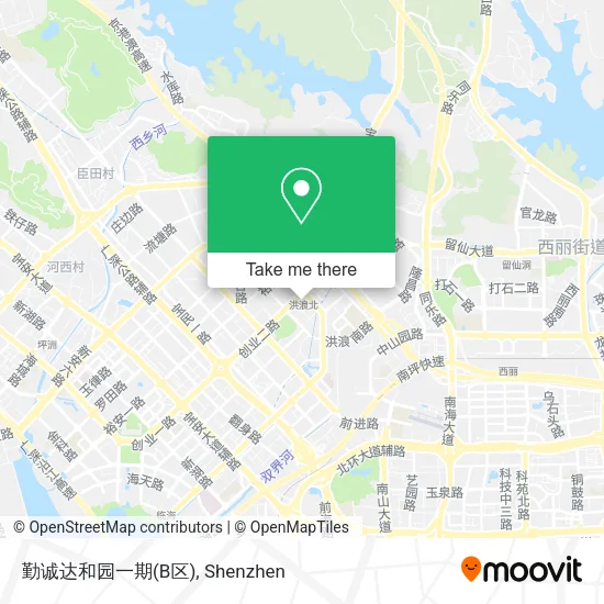 勤诚达和园一期(B区) map