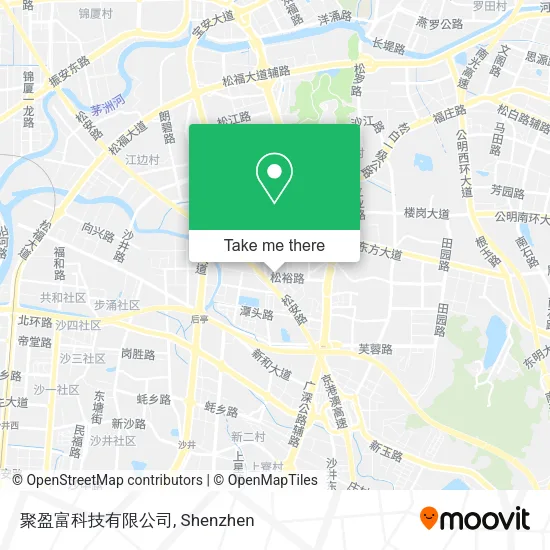 聚盈富科技有限公司 map
