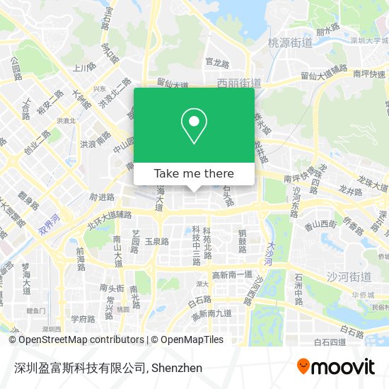 深圳盈富斯科技有限公司 map