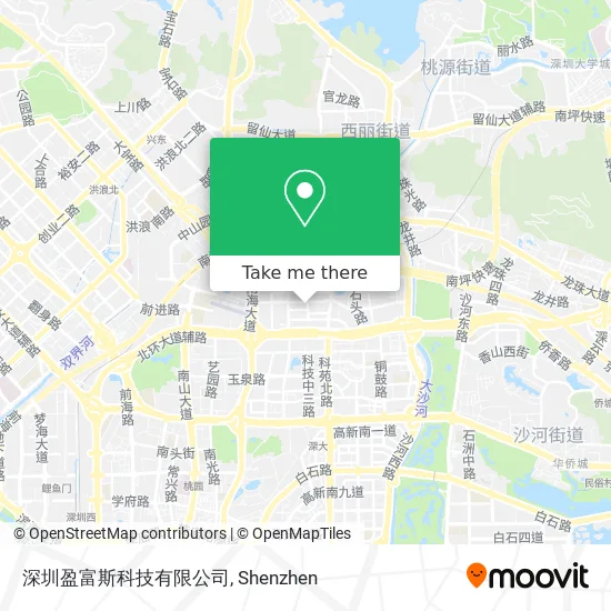 深圳盈富斯科技有限公司 map