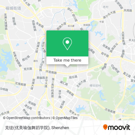 克缇(优美瑜伽舞蹈学院) map