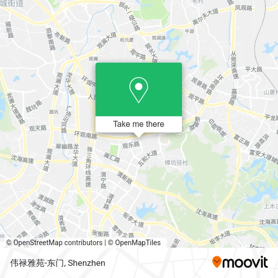 伟禄雅苑-东门 map