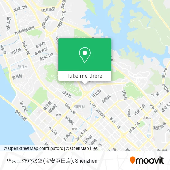 华莱士炸鸡汉堡(宝安臣田店) map
