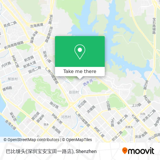 巴比馒头(深圳宝安宝田一路店) map