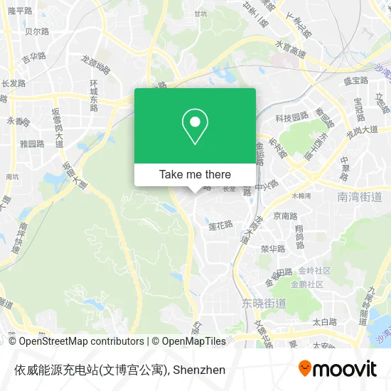 依威能源充电站(文博宫公寓) map