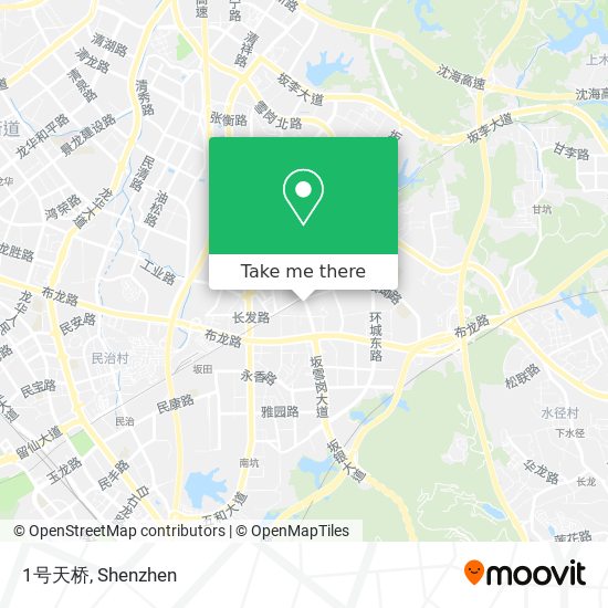 1号天桥 map