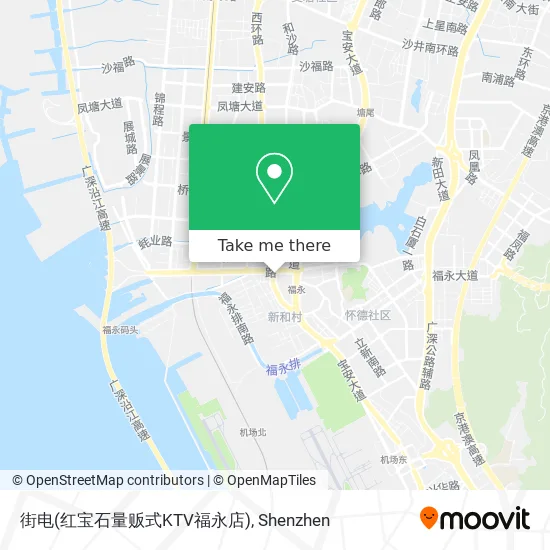 街电(红宝石量贩式KTV福永店) map