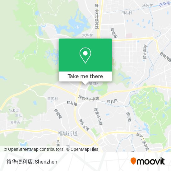 裕华便利店 map