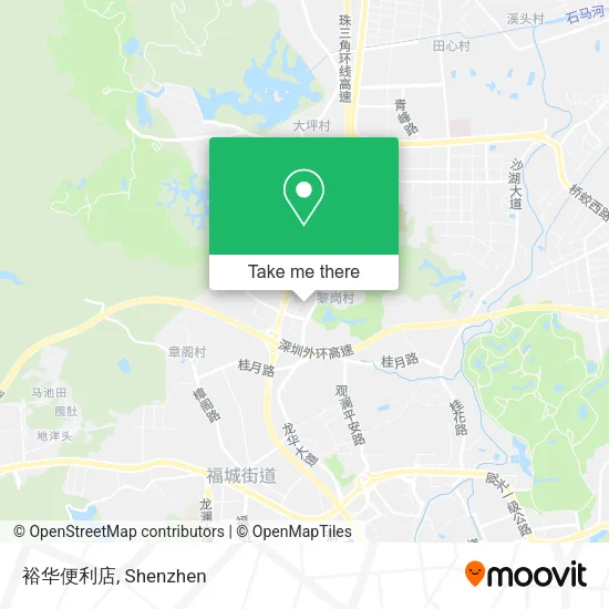 裕华便利店 map