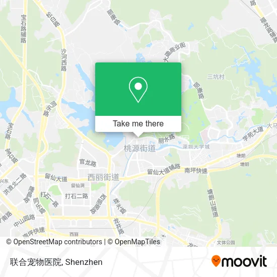 联合宠物医院 map
