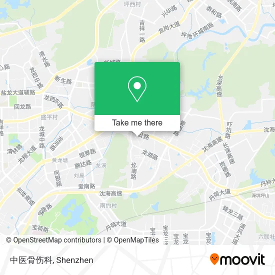 中医骨伤科 map