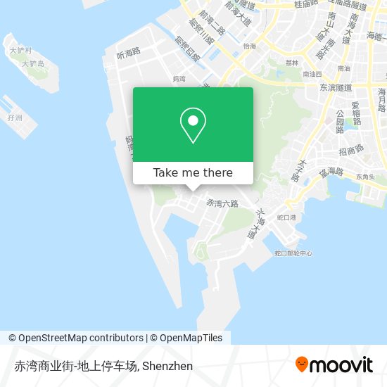 赤湾商业街-地上停车场 map