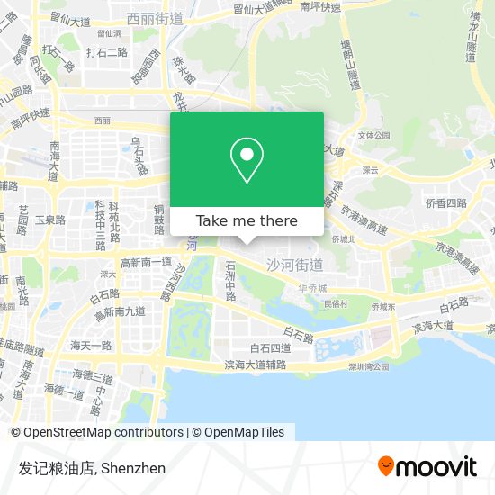 发记粮油店 map