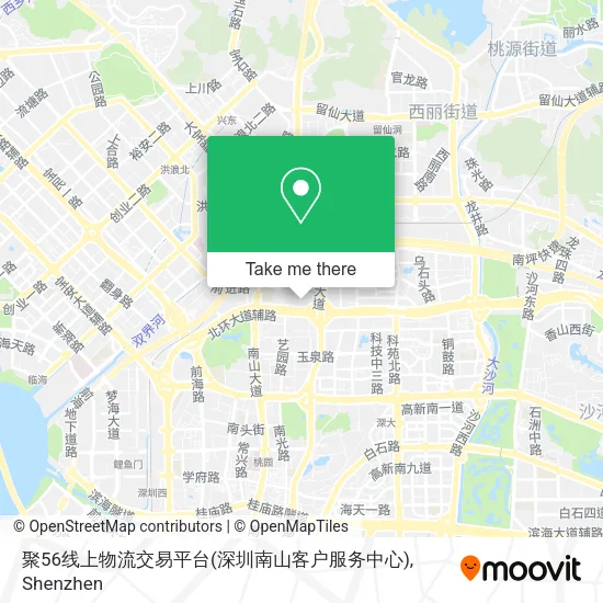 聚56线上物流交易平台(深圳南山客户服务中心) map