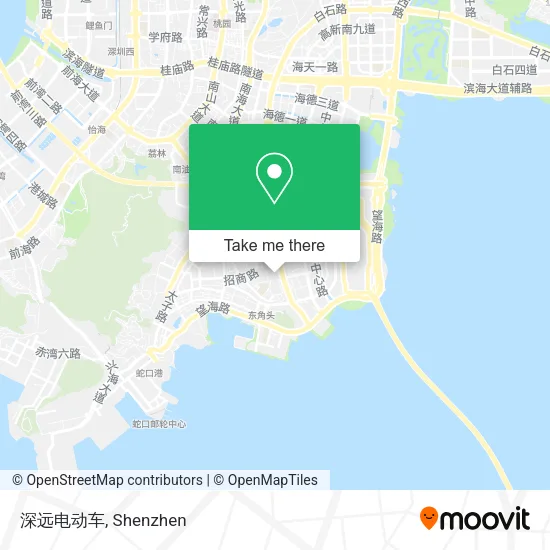 深远电动车 map