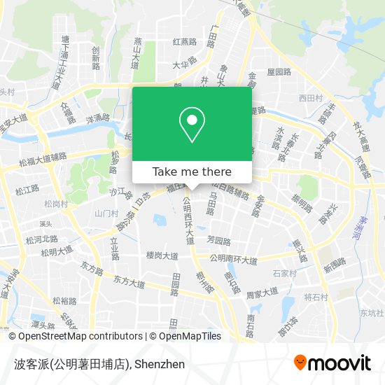 波客派(公明薯田埔店) map