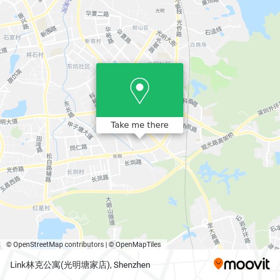 Link林克公寓(光明塘家店) map