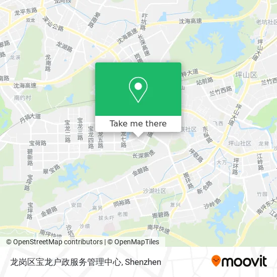 龙岗区宝龙户政服务管理中心 map