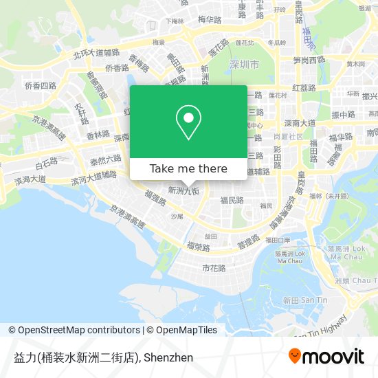 益力(桶装水新洲二街店) map