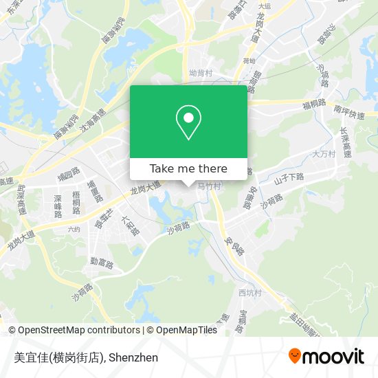 美宜佳(横岗街店) map