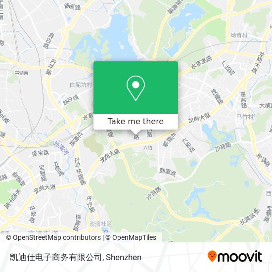 凯迪仕电子商务有限公司 map