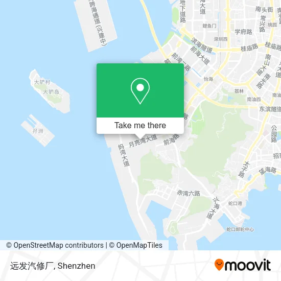 远发汽修厂 map
