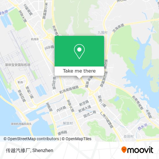 传越汽修厂 map