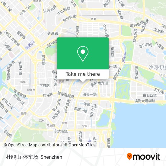 杜鹃山-停车场 map
