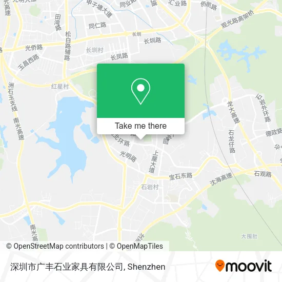 深圳市广丰石业家具有限公司 map