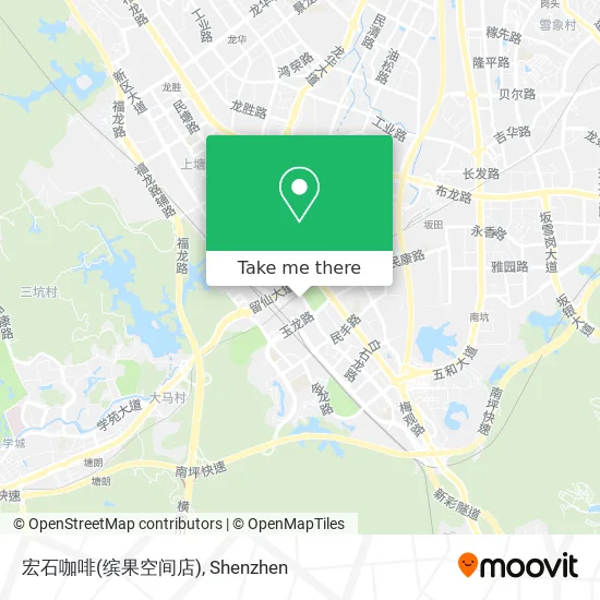 宏石咖啡(缤果空间店) map