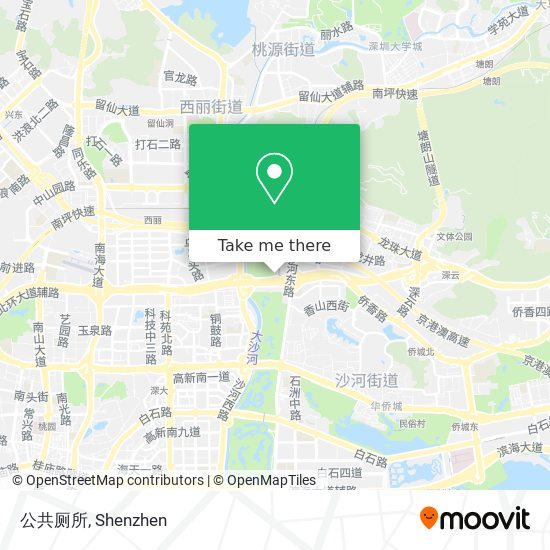 公共厕所 map
