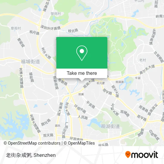 老街杂咸粥 map