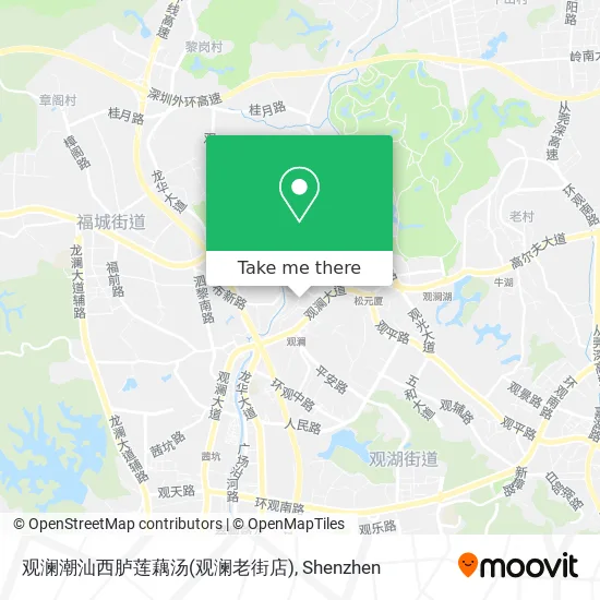 观澜潮汕西胪莲藕汤(观澜老街店) map