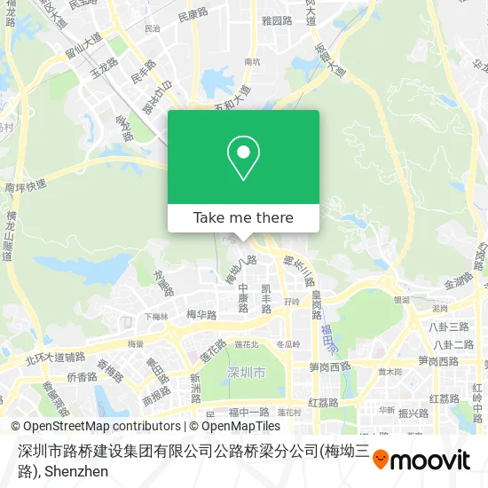 深圳市路桥建设集团有限公司公路桥梁分公司(梅坳三路) map