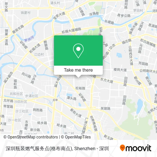 深圳瓶装燃气服务点(格布南点) map