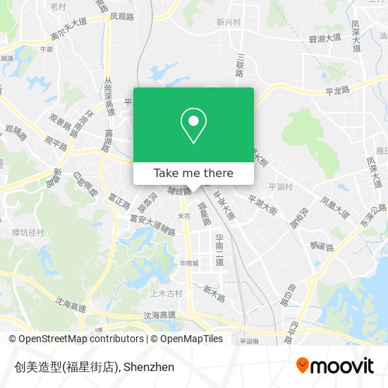 创美造型(福星街店) map