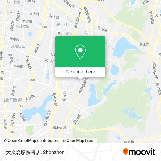 大众烧腊快餐店 map