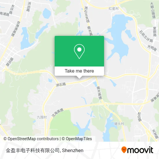 金盈丰电子科技有限公司 map