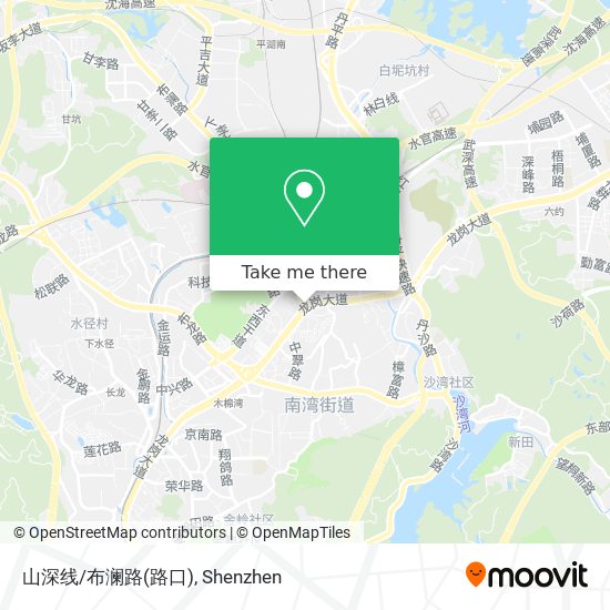 山深线/布澜路(路口) map