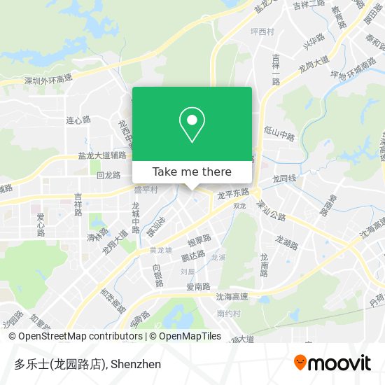 多乐士(龙园路店) map