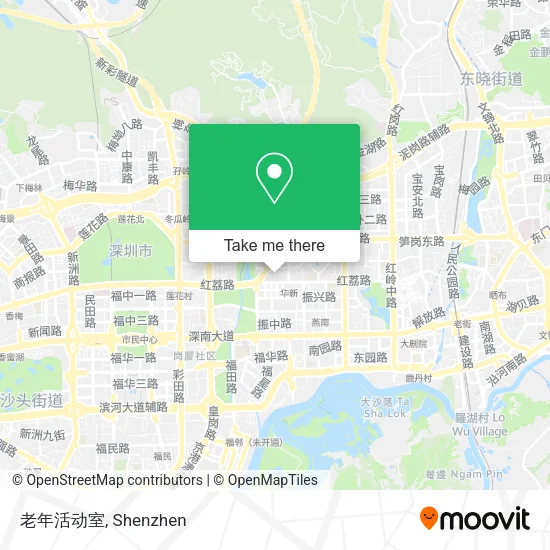 老年活动室 map