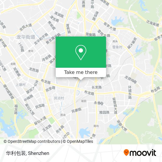 华利包装 map