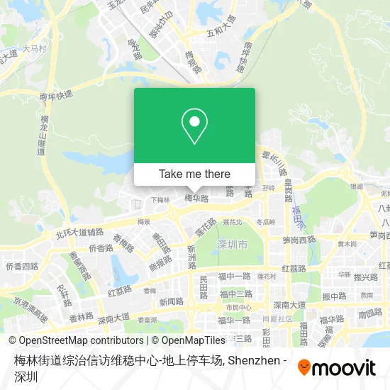 梅林街道综治信访维稳中心-地上停车场 map