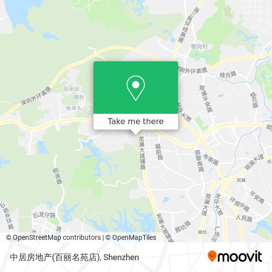 中居房地产(百丽名苑店) map